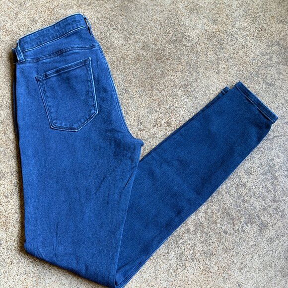 LOFT Blue Denim Leggings - Picture 3 of 9